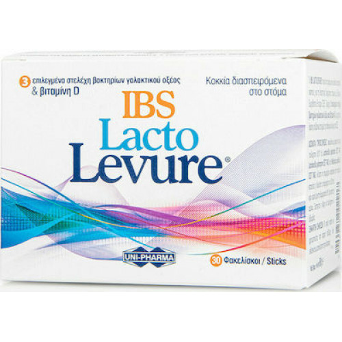 Uni-Pharma Lacto Levure IBS 30 φακελίσκοι